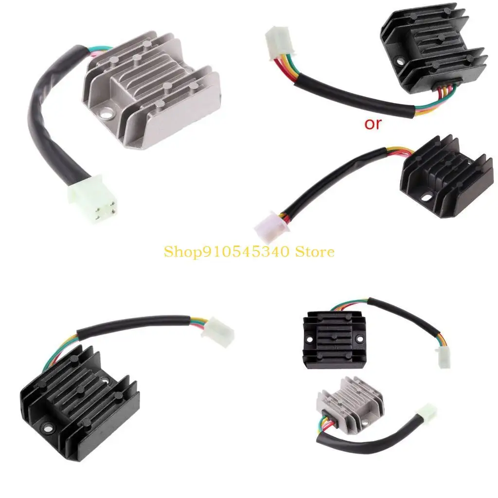U2JA Durable 4 Wires Voltage Regulator Rectifier for Moped ATV Quad GY6 50 150cc Dirt Pit Bike Motorcycle Scooter
U2JA Durable 4 Wires Voltage Regulator Rectifier for Moped ATV Quad GY6 50 150cc Dirt Pit Bike Motorcycle Scooter