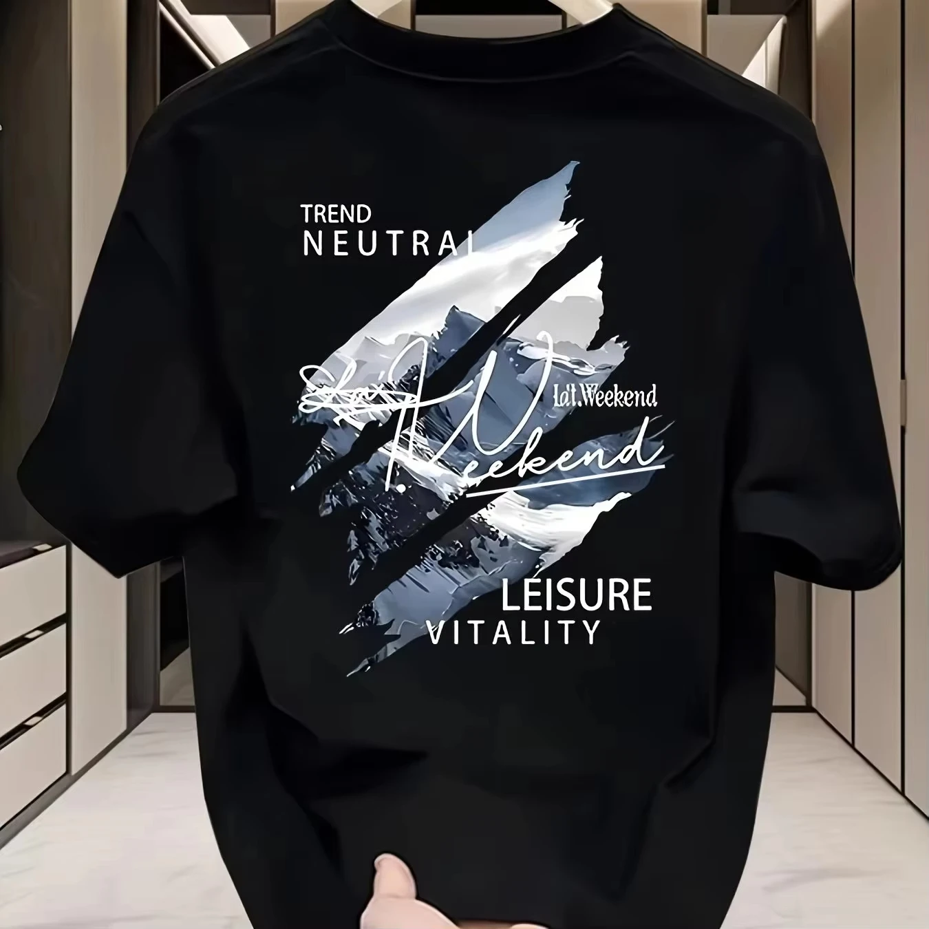 Женская хлопковая футболка с тренд нейтральной графикой, повседневная повседневная уличная дышащая повседневная женская одежда
Женская хлопковая футболка с тренд нейтральной графикой, повседневная повседневная уличная дышащая повседневная женская одежда