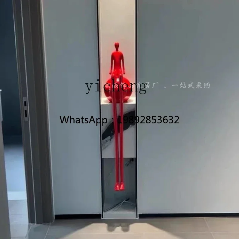 Sculptured Ornaments Abstract Character Sales Office Light Luxury Floor Art Decoration
Sculptured Ornaments Abstract Character Sales Office Light Luxury Floor Art Decoration