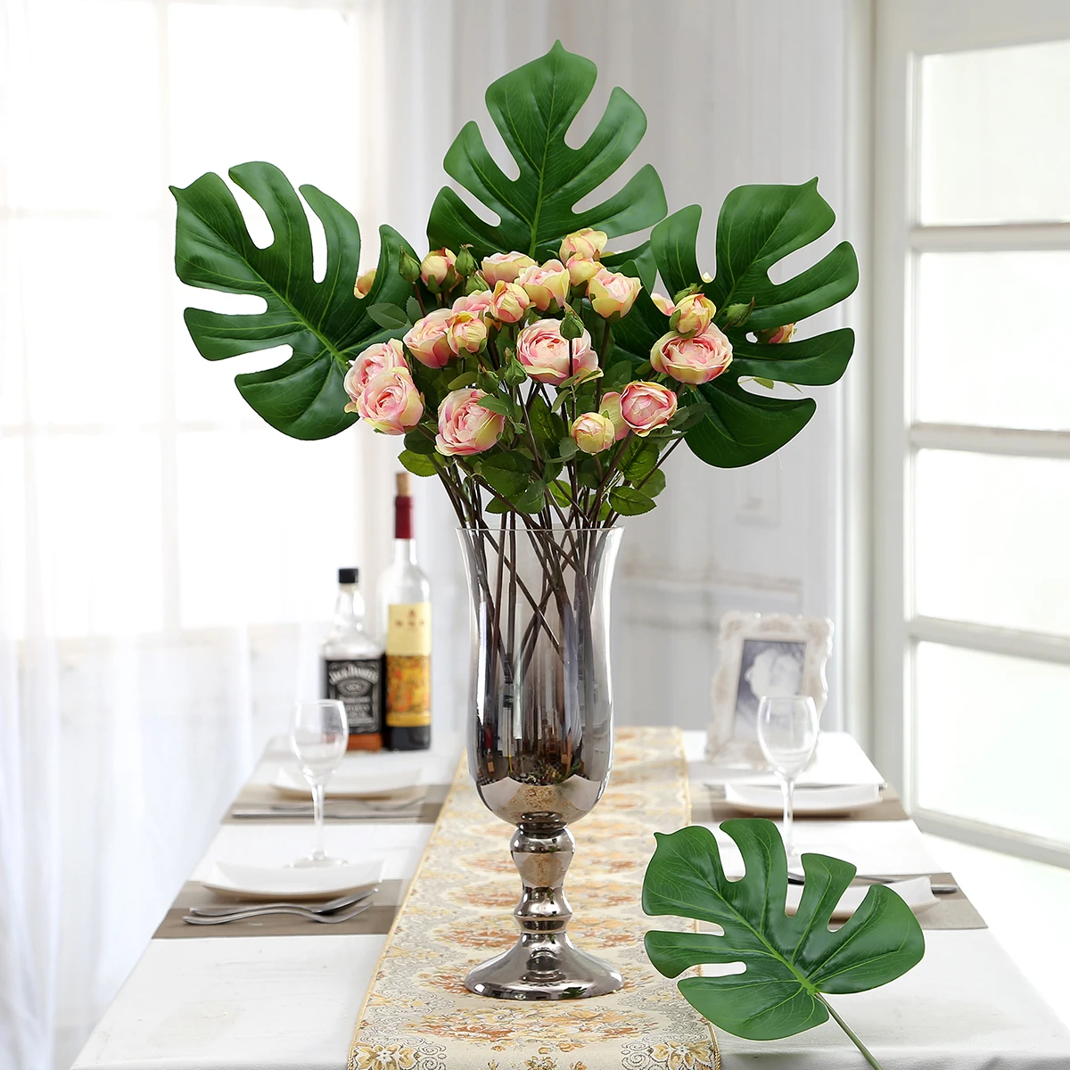 2pcs Artificial Large Plastic Plastic Leaves For Decor Green Leaves Home Decoration Fake Trees Balcony Garden Bedroom Ornament
2pcs Artificial Large Plastic Plastic Leaves For Decor Green Leaves Home Decoration Fake Trees Balcony Garden Bedroom Ornament