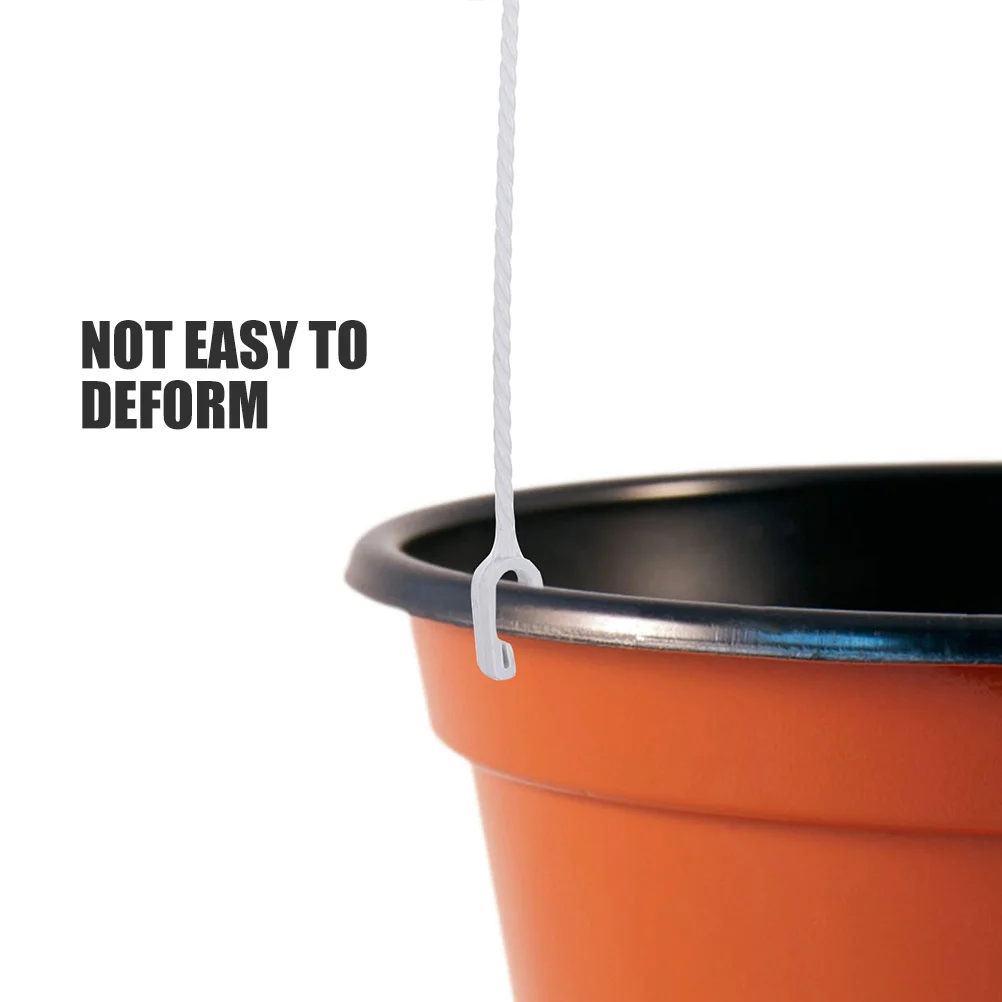 10Pcs Plastic Flowerpot Hooks Heavy-Duty Hanging Hangers for Outdoor Indoor Plants Balcony Window Sill Support Tool
10Pcs Plastic Flowerpot Hooks Heavy-Duty Hanging Hangers for Outdoor Indoor Plants Balcony Window Sill Support Tool