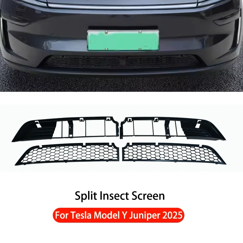 For the new Tesla Model Y 2025-2026, front grille insert, Y-type 5-seater insect guard replacement part (removable 3.0 version)
For the new Tesla Model Y 2025-2026, front grille insert, Y-type 5-seater insect guard replacement part (removable 3.0 version)