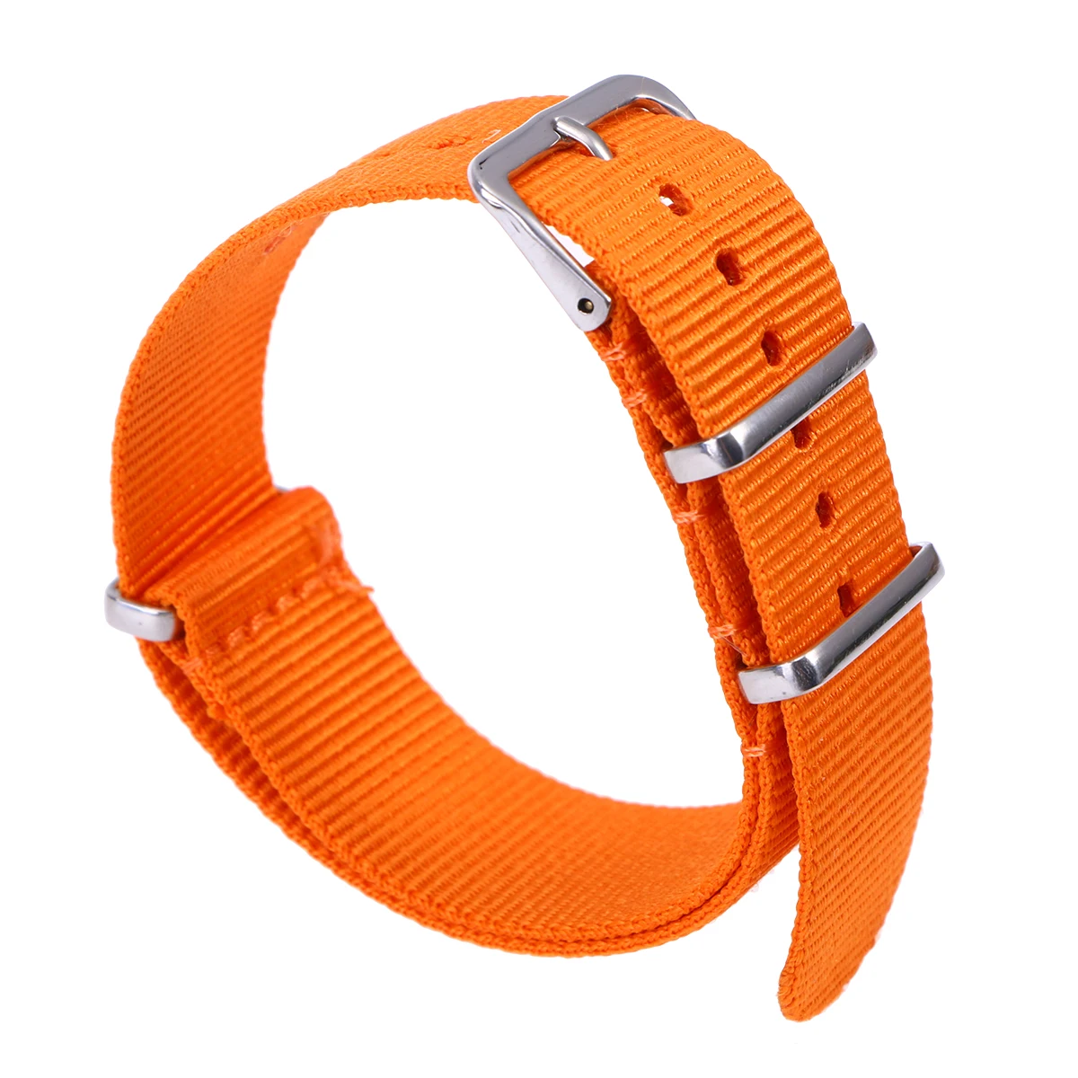 Nylon Watch Bands 18mm Orange Woven Strap Soft No Odor Easy Installation Breathable Replacement
Nylon Watch Bands 18mm Orange Woven Strap Soft No Odor Easy Installation Breathable Replacement