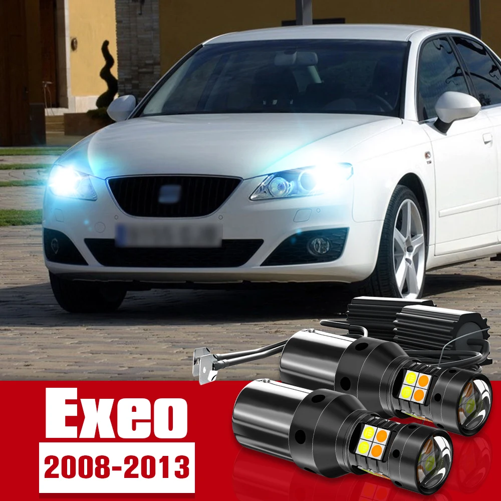 2pcs LED Accessories Dual Mode Turn Signal+Daytime Running Light DRL For Seat Exeo ST 3R 2008-2013 2009 2010 2011 2012
2pcs LED Accessories Dual Mode Turn Signal+Daytime Running Light DRL For Seat Exeo ST 3R 2008-2013 2009 2010 2011 2012