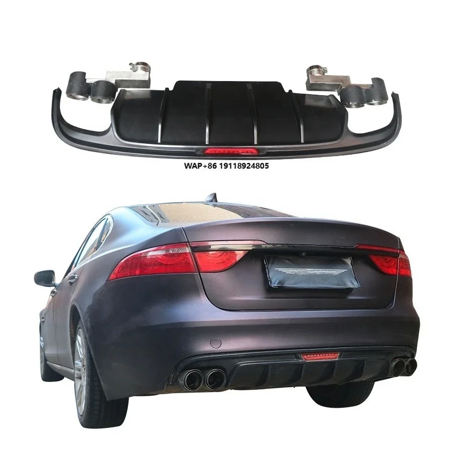2015-2020 for XF XFL XE XEL Rear Diffuser Bumper Body Kit New Cut-Outs for Exhaust Rear Lip Splitters High Quality
2015-2020 for XF XFL XE XEL Rear Diffuser Bumper Body Kit New Cut-Outs for Exhaust Rear Lip Splitters High Quality