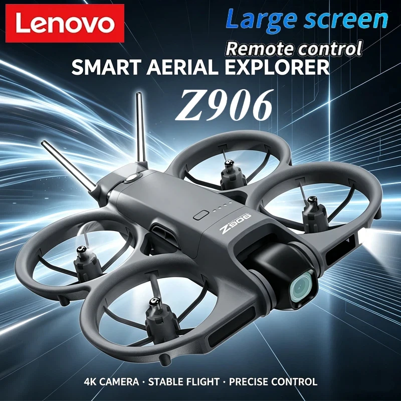 Lenovo M10 8K Dual Camera Drone, Brushless Motor, 360° Obstacle Avoidance, WiFi FPV Screen, Foldable RC Quadcopter
Lenovo M10 8K Dual Camera Drone, Brushless Motor, 360° Obstacle Avoidance, WiFi FPV Screen, Foldable RC Quadcopter