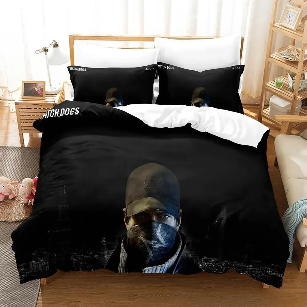 Комплект постельного белья Watch Dogs Single Twin Full Queen King Size Комплект постельного белья для взрослых и детей Наборы пододеяльников для спальни 3D Print Game Комплект простыней
Комплект постельного белья Watch Dogs Single Twin Full Queen King Size Комплект постельного белья для взрослых и детей Наборы пододеяльников для спальни 3D Print Game Комплект простыней