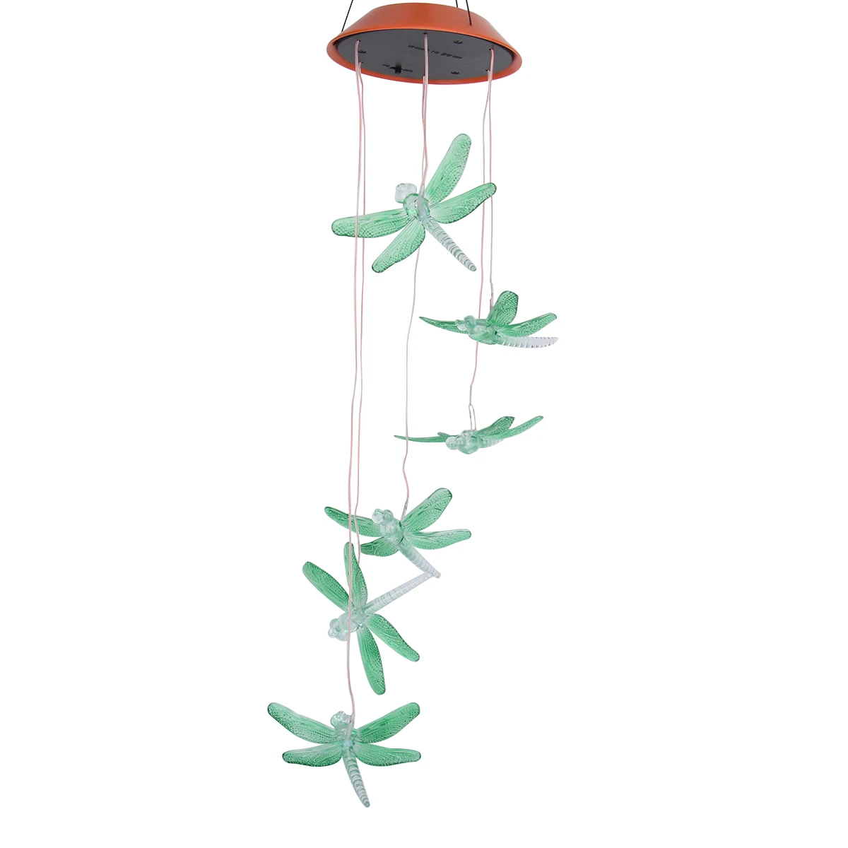 Solar Green Dragonfly Wind Chime Light Hanging Decorative Colorful Lamp LED Light for Outdoor Garden Courtyard
Solar Green Dragonfly Wind Chime Light Hanging Decorative Colorful Lamp LED Light for Outdoor Garden Courtyard