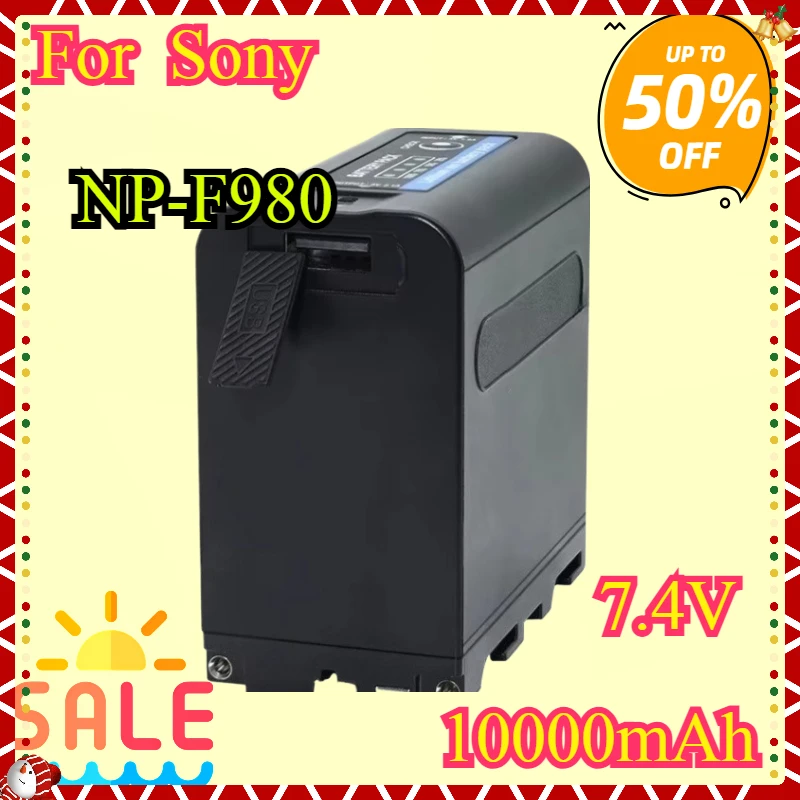 New 10000mAh NP-F980 NP-F970 NP F960 F970 F960 Battery for Sony F960 F550 F570 QM91D NP-F975 NP-F950 NP-F930 CCD-RV100 Batteries
New 10000mAh NP-F980 NP-F970 NP F960 F970 F960 Battery for Sony F960 F550 F570 QM91D NP-F975 NP-F950 NP-F930 CCD-RV100 Batteries