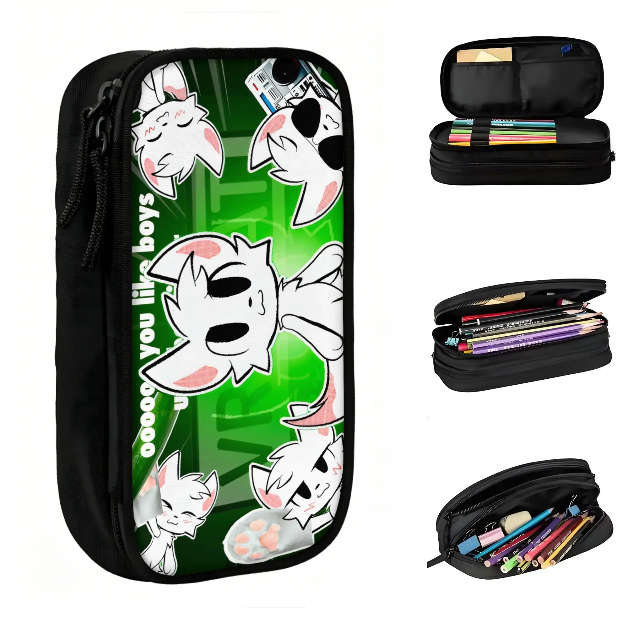 Custom Boykisser Silly Cat Kawaii Pencil Case Girls Boys Large Capacity Cartoon Pencil Pouch Student School
Custom Boykisser Silly Cat Kawaii Pencil Case Girls Boys Large Capacity Cartoon Pencil Pouch Student School