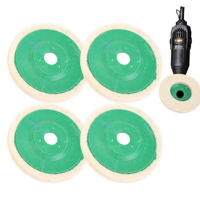 Angle Grinder Polishing Wheel 4X Round Polishing Pads Grinding Tool For Metal Marble Glass Ceramic Fine Wool
Angle Grinder Polishing Wheel 4X Round Polishing Pads Grinding Tool For Metal Marble Glass Ceramic Fine Wool