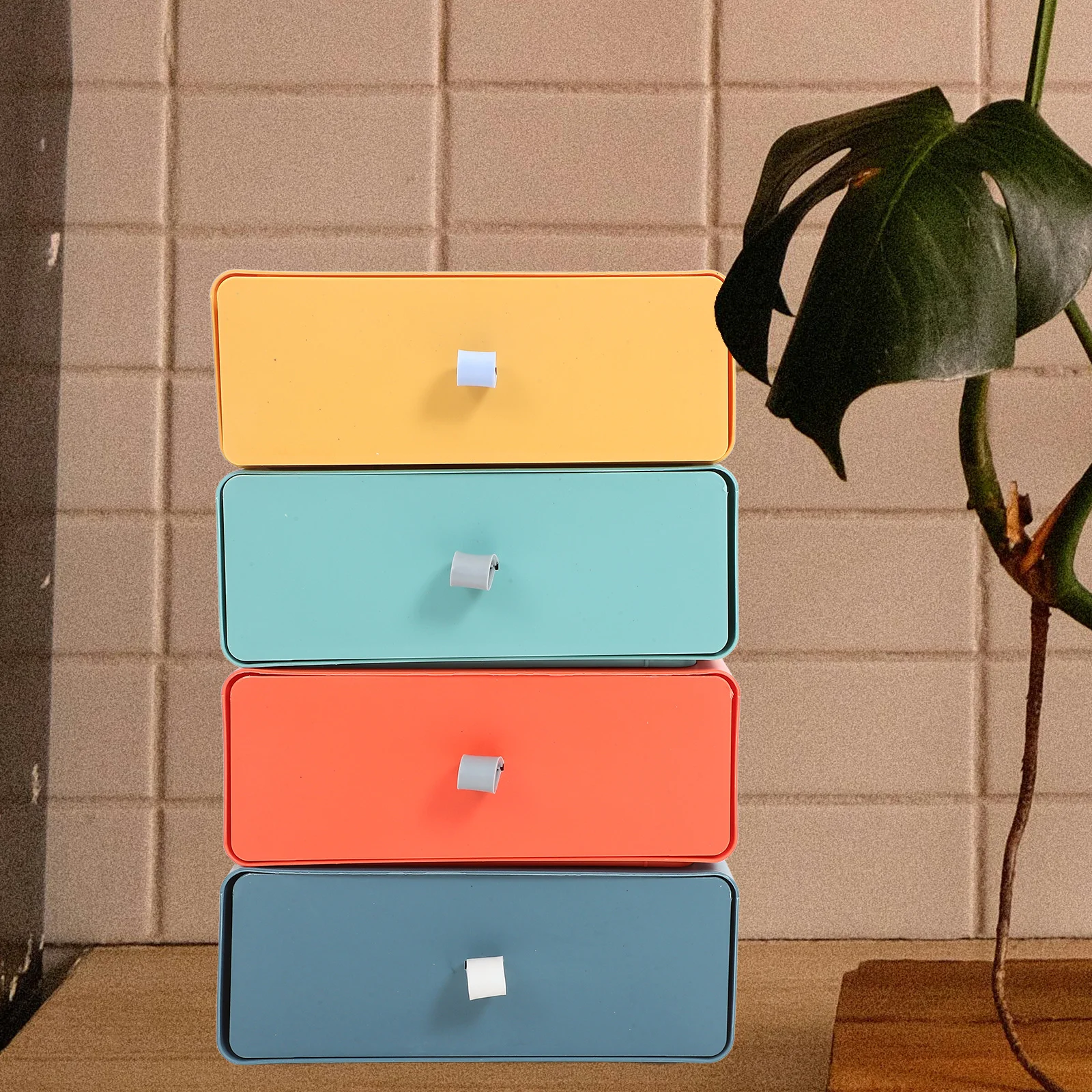 4Pcs Practical Desktop Storage Cabinet Multi-Function Tabletop Drawer for Clutter Free Space Desktop Storage Case
4Pcs Practical Desktop Storage Cabinet Multi-Function Tabletop Drawer for Clutter Free Space Desktop Storage Case