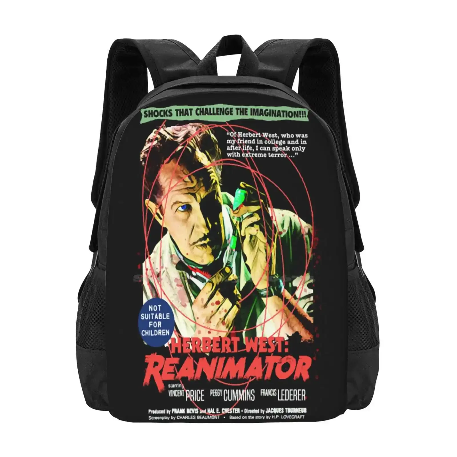 Vincent Price As Herbert West Reanimator Hot Sale Schoolbag Backpack Fashion Bags Herbert West Hp Lovecraft Vincent Price
Vincent Price As Herbert West Reanimator Hot Sale Schoolbag Backpack Fashion Bags Herbert West Hp Lovecraft Vincent Price