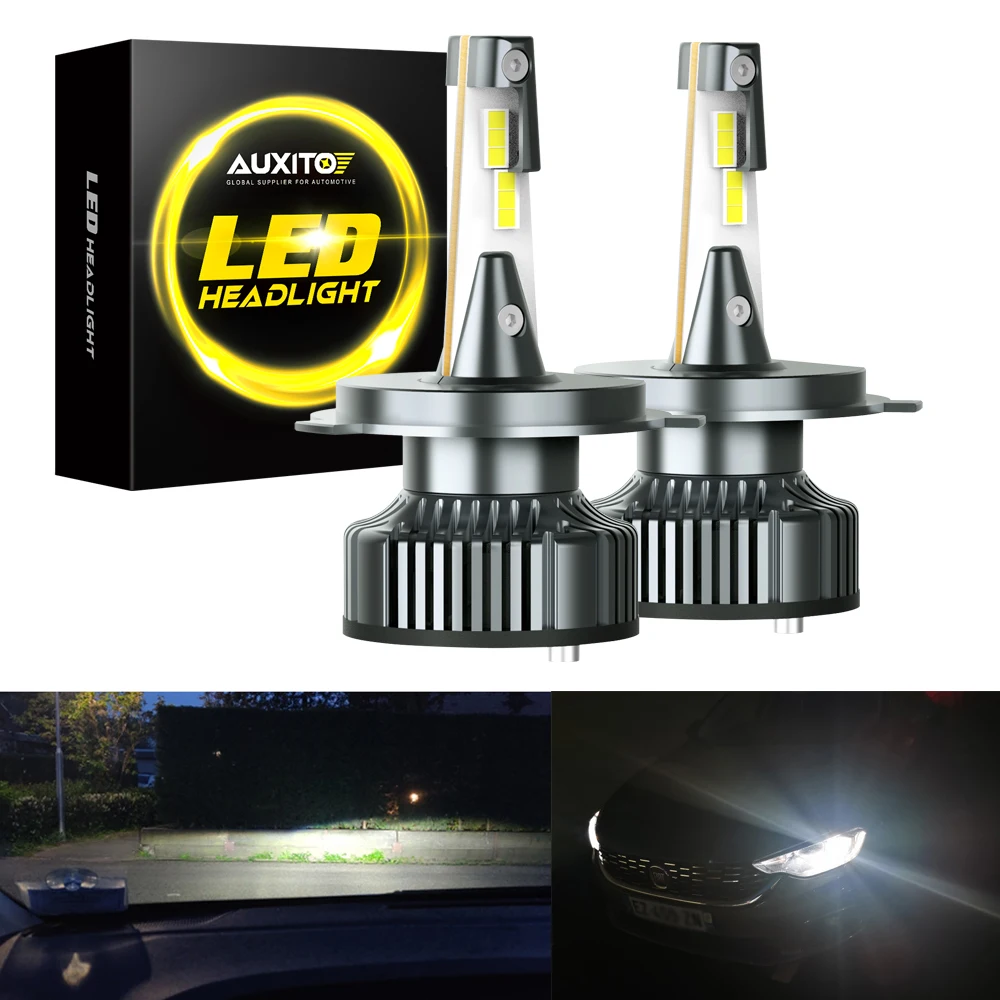 2Pcs AUXITO Y13 16000LM H4 LED Auto Lamp Hi Lo Beam High Power Headlight 80W Canbus Error Free Car Lights Bulb Super Bright 12V
2Pcs AUXITO Y13 16000LM H4 LED Auto Lamp Hi Lo Beam High Power Headlight 80W Canbus Error Free Car Lights Bulb Super Bright 12V