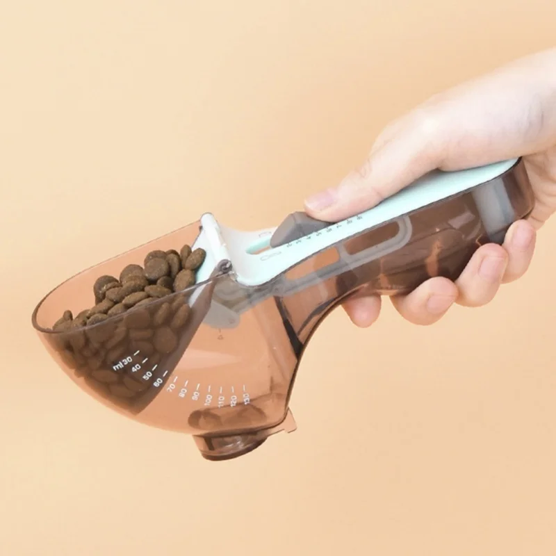 D5 Pet Food Measuring Cat Scoop With Scale Precise Control Adjustable Pet Food Measuring Dog Cup Pet Food Scoop For Dog Cat Toys
D5 Pet Food Measuring Cat Scoop With Scale Precise Control Adjustable Pet Food Measuring Dog Cup Pet Food Scoop For Dog Cat Toys