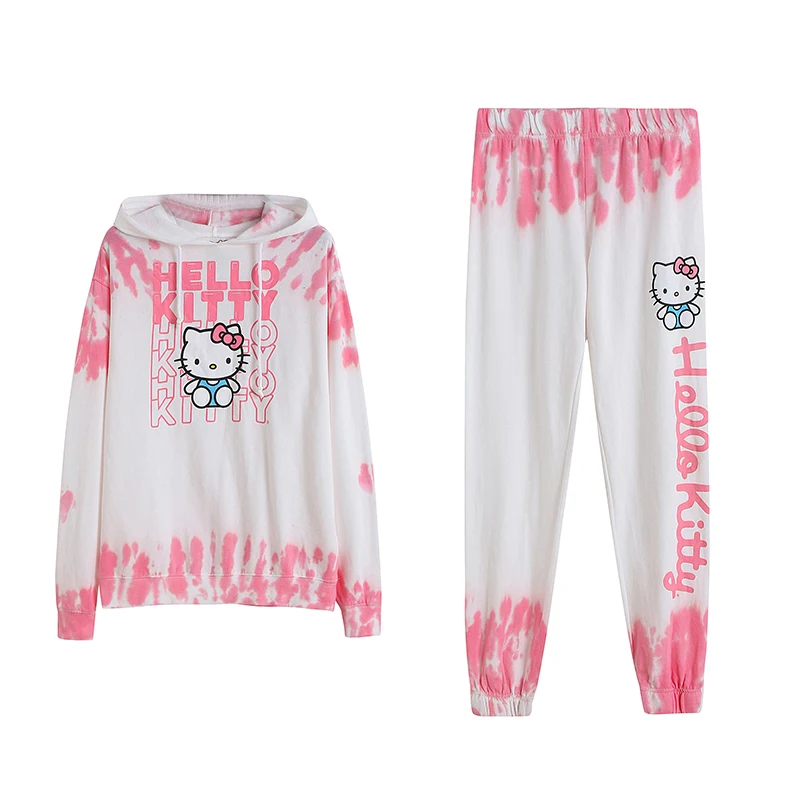 Cartoon Cute Anti-Aging Hoodie Set Fleece Loose Slimming Cuffed Sweatpants Tie-Dye Long Sleeve Overhead Hooded Sweatshirt
Cartoon Cute Anti-Aging Hoodie Set Fleece Loose Slimming Cuffed Sweatpants Tie-Dye Long Sleeve Overhead Hooded Sweatshirt