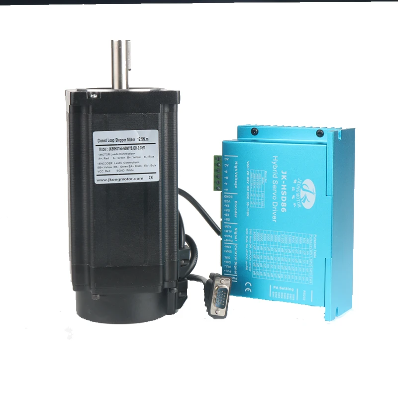 JKONGMotor numerical control stepper motor kit nema 34 12.5nm servo motor nema 34 8nm numerical control machine tool stepper mot
JKONGMotor numerical control stepper motor kit nema 34 12.5nm servo motor nema 34 8nm numerical control machine tool stepper mot