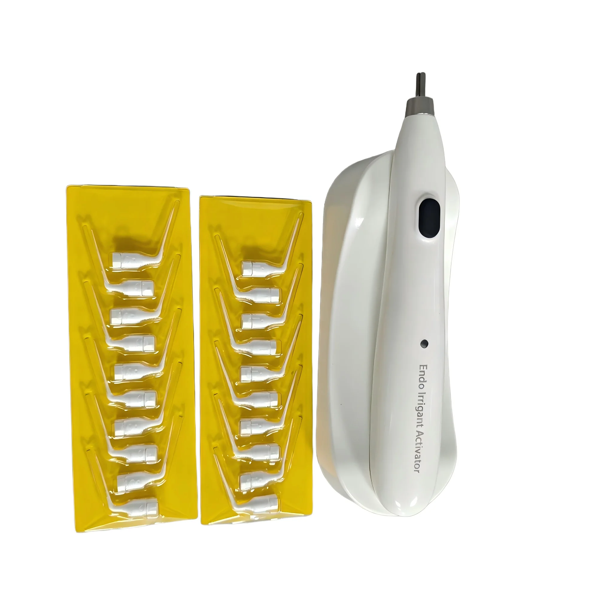 Ultrasonic Dental Endo Irrigant Activator Root Canal Cleaning Device Oral Therapy Endodontic Treatment Dental Instrument Tool
Ultrasonic Dental Endo Irrigant Activator Root Canal Cleaning Device Oral Therapy Endodontic Treatment Dental Instrument Tool