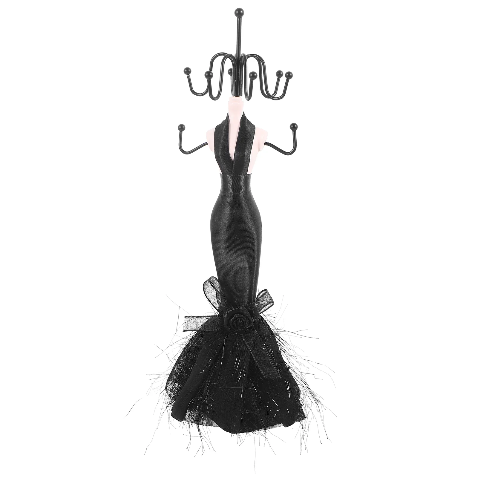 Black Earrings Jewelry Rack Necklace Stand Display Stands for Selling Mannequin Bracelet Holder
Black Earrings Jewelry Rack Necklace Stand Display Stands for Selling Mannequin Bracelet Holder