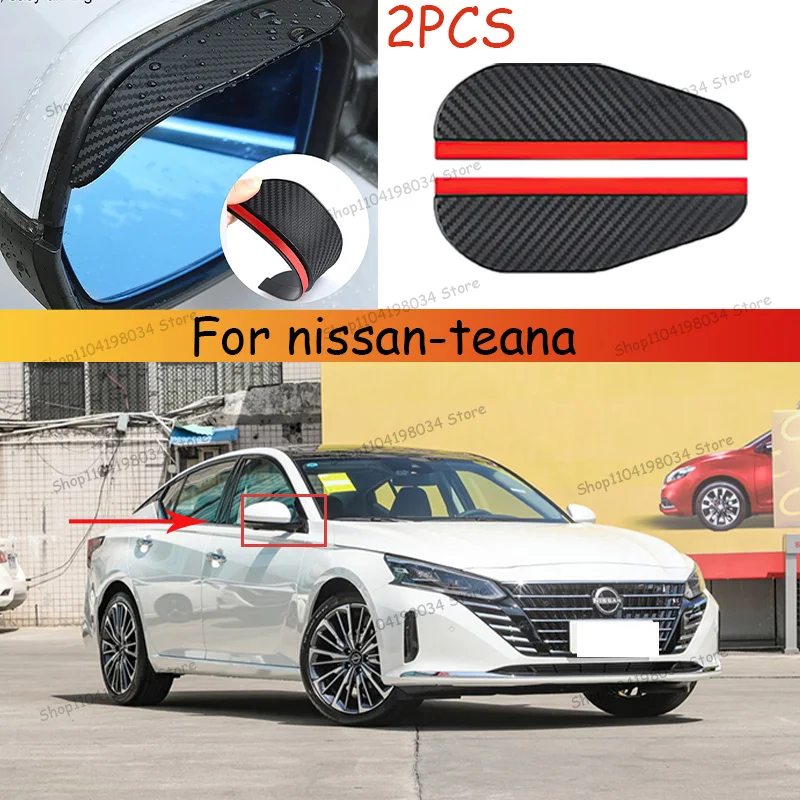 For nissan-teana Car 2PCS Carbon Fiber Sun Visor Shade Cover Car Rearview Mirror Rain Eyebrow Protector Clear Vision
For nissan-teana Car 2PCS Carbon Fiber Sun Visor Shade Cover Car Rearview Mirror Rain Eyebrow Protector Clear Vision