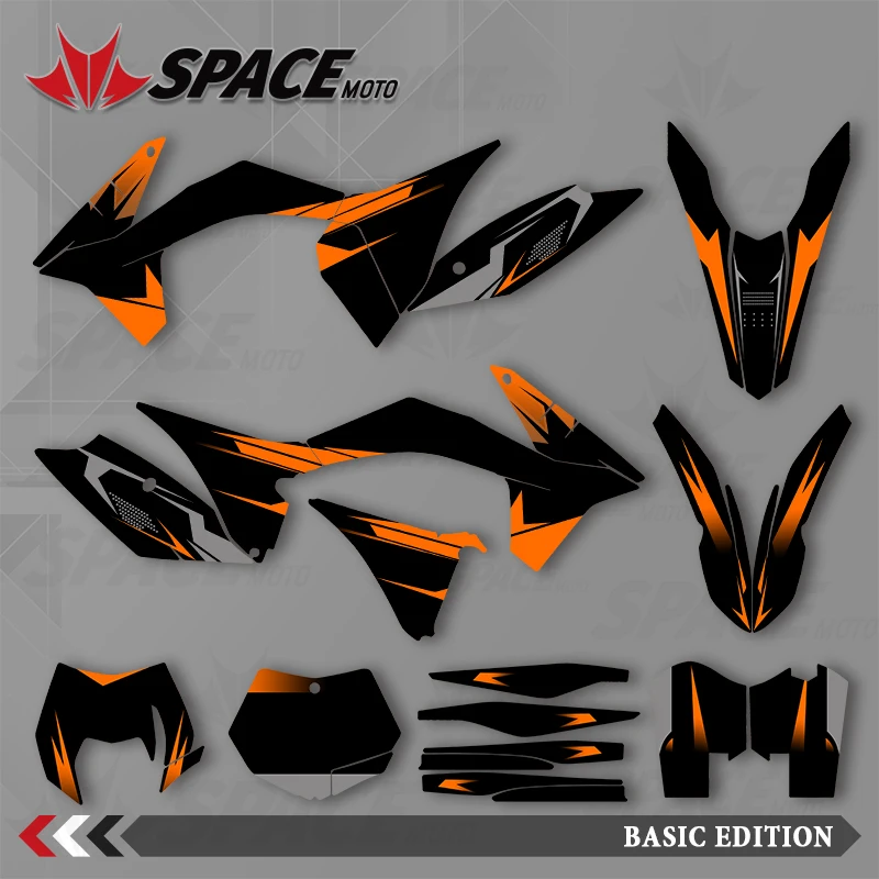 SPACE MOTO Graphics Background Decals Stickers Motorcycle For KTM 11-12SXF 12-13EXC
SPACE MOTO Graphics Background Decals Stickers Motorcycle For KTM 11-12SXF 12-13EXC