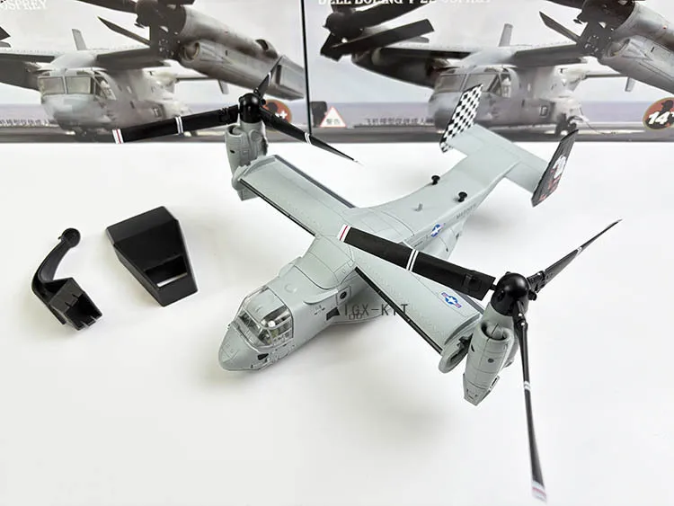 Diecast 1/72 Scale V22 Transport Helicopter Metal Plane Model Variable Wing Fighter Aircraft With Stand For Aviation Ornaments
Diecast 1/72 Scale V22 Transport Helicopter Metal Plane Model Variable Wing Fighter Aircraft With Stand For Aviation Ornaments
