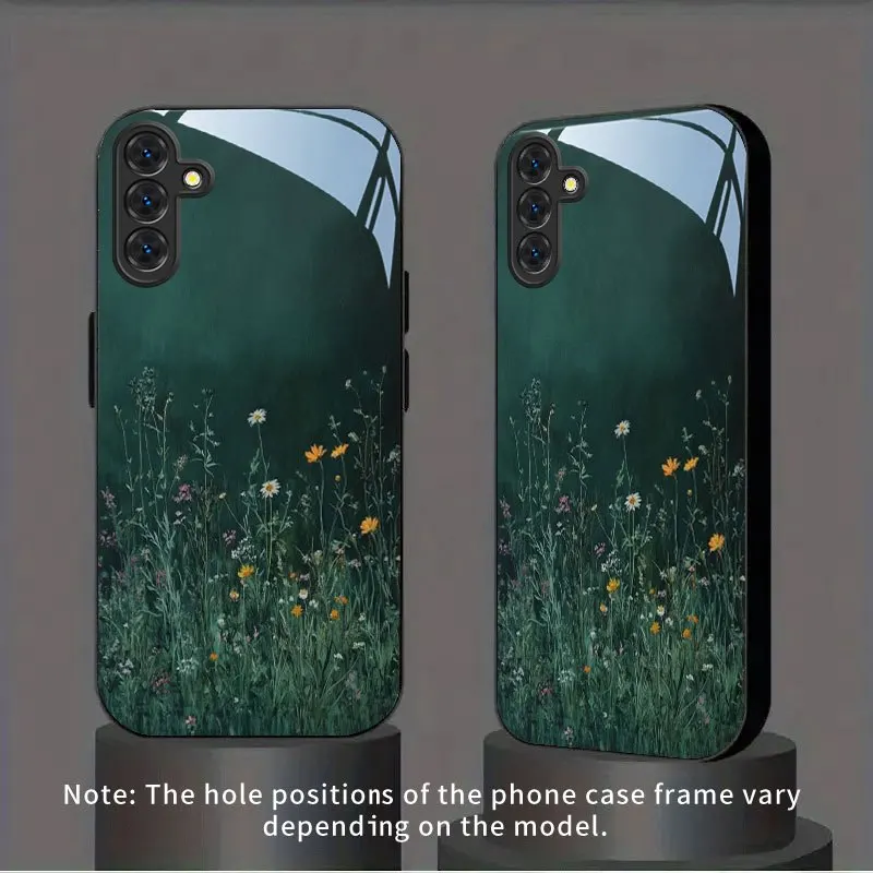 Green wildflower new black phone case tempered glass for Samsung Galaxy S26/S25/S24/S23/S22/S21 and other models
Green wildflower new black phone case tempered glass for Samsung Galaxy S26/S25/S24/S23/S22/S21 and other models