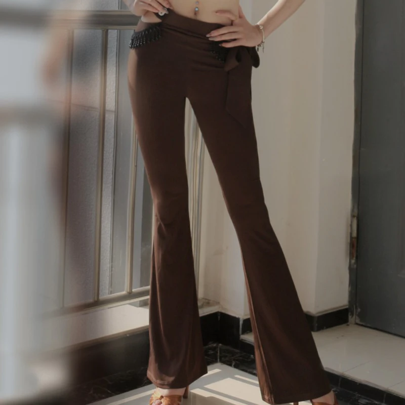 Latin Dance Pants For Women High Waist Training Clothes Leggings National Standard Dance Trousers Chacha Latin Clothes DQS13168
Latin Dance Pants For Women High Waist Training Clothes Leggings National Standard Dance Trousers Chacha Latin Clothes DQS13168