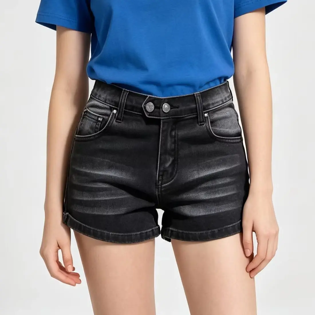 Women's Black Double-Buckled Gothic Denim Short Pants Y2K Harajuku High Street 2000S American Retro Summer Shorts Clothing 2026
Women's Black Double-Buckled Gothic Denim Short Pants Y2K Harajuku High Street 2000S American Retro Summer Shorts Clothing 2026
