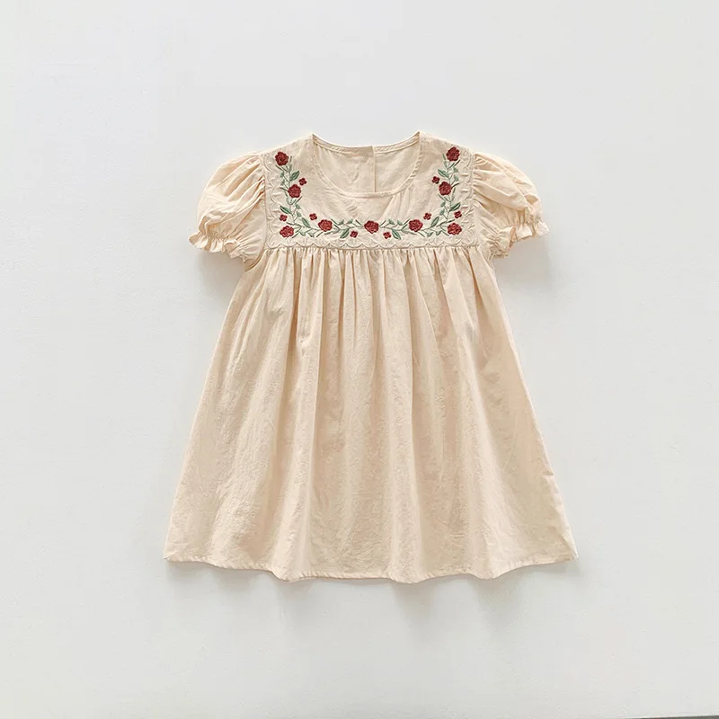 Girls Dress Summer Short Sleeve Embroidered Princess Dress Kids Dresses for Girls Fashion Children Baby Girl Dress 2 3 4 5 6 7Y
Girls Dress Summer Short Sleeve Embroidered Princess Dress Kids Dresses for Girls Fashion Children Baby Girl Dress 2 3 4 5 6 7Y