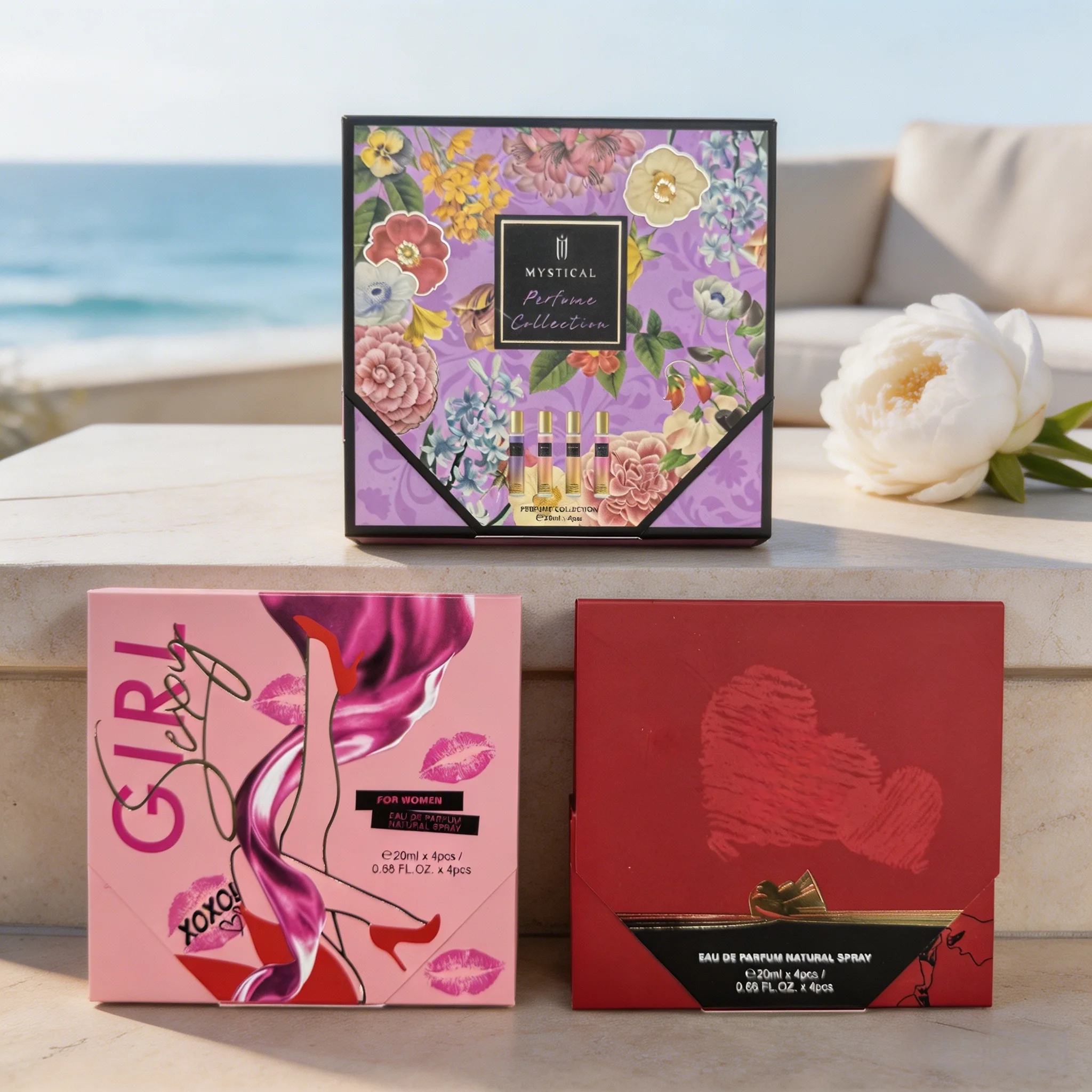 Mystical Women's And Men's Perfume Gift Set, Long-lasting Fresh Fragrance, Unisex Design, Portable Travel Size, Enduring Scent. Perfect For Mother's Day, Valentine's Day, Father's Day, Birthday Gifts, Daily Life, Dating And Gifting Purposes
Mystical Women's And Men's Perfume Gift Set, Long-lasting Fresh Fragrance, Unisex Design, Portable Travel Size, Enduring Scent. Perfect For Mother's Day, Valentine's Day, Father's Day, Birthday Gifts, Daily Life, Dating And Gifting Purposes