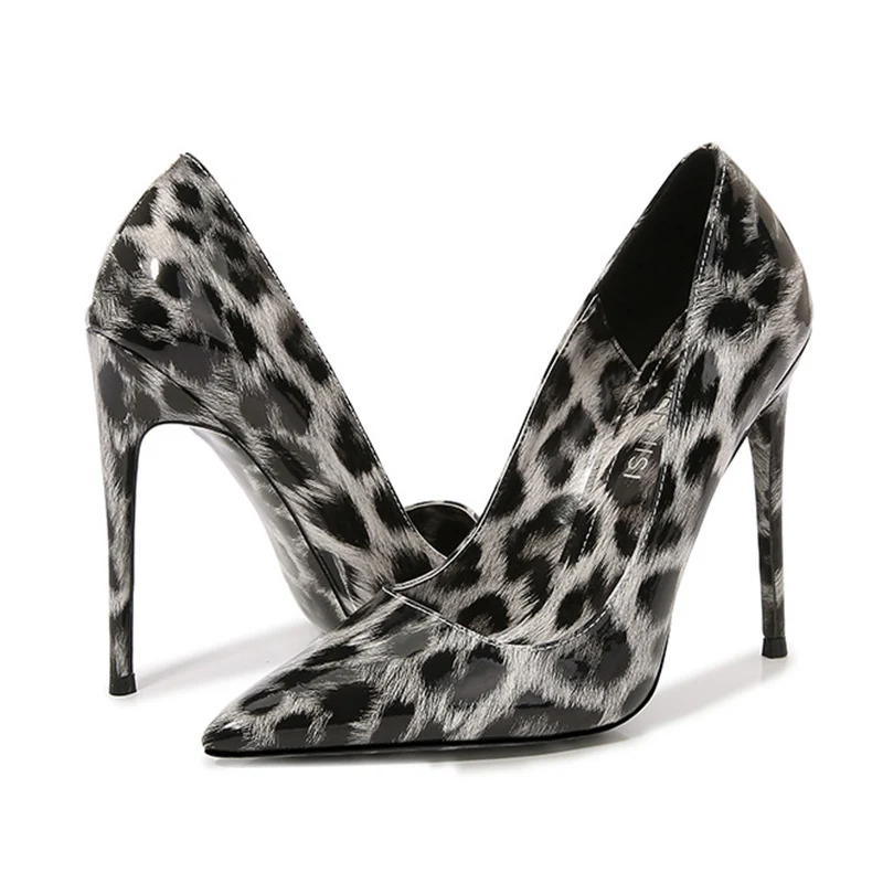 Women Leopard Print Pointed Toe High Heels Stiletto Large Size Single Shoes Elegant Sexy Women's High Quality Heels Shoes 12CM
Women Leopard Print Pointed Toe High Heels Stiletto Large Size Single Shoes Elegant Sexy Women's High Quality Heels Shoes 12CM