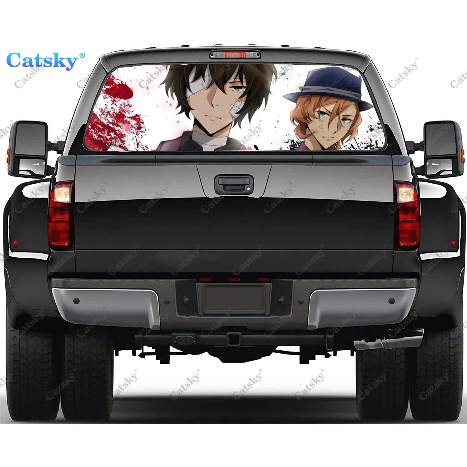 Bungo Stray Dogs anime Window Decal Sticker Graphic PVC Decorative Truck Sticker Perforated Vinyl Universal Sticker
Bungo Stray Dogs anime Window Decal Sticker Graphic PVC Decorative Truck Sticker Perforated Vinyl Universal Sticker
