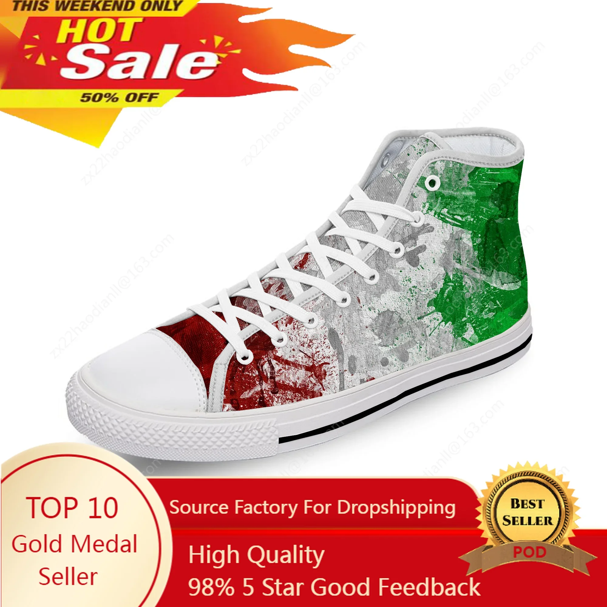 Italy Italian Italia Flag Patriotic White Cloth 3D Print High Top Canvas Fashion Funny Shoes Men Women Breathable Sneakers
Italy Italian Italia Flag Patriotic White Cloth 3D Print High Top Canvas Fashion Funny Shoes Men Women Breathable Sneakers