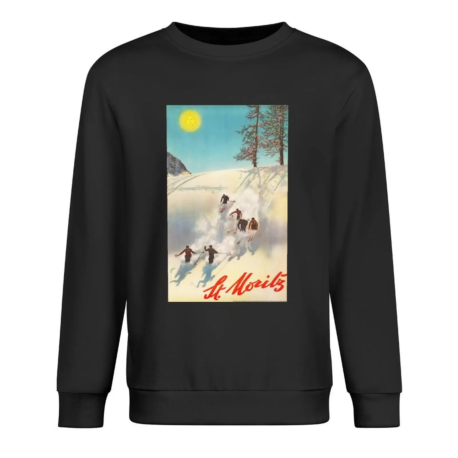 ST MORITZ Switzerland Engadin Valley Skiing 1950 Walter Herdeg Vintage Travel Poster Pullover men's coat tracksuit sweatshirts
ST MORITZ Switzerland Engadin Valley Skiing 1950 Walter Herdeg Vintage Travel Poster Pullover men's coat tracksuit sweatshirts