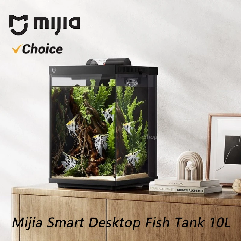 Original Mijia Smart Desktop Fish Tank 10L Remote Feeding Via APP Professional Filtration System Work With Mi Home
Original Mijia Smart Desktop Fish Tank 10L Remote Feeding Via APP Professional Filtration System Work With Mi Home