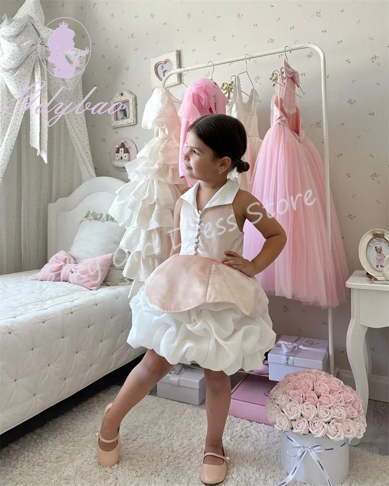 Customized Lovely Flower Girl Dresses For Wedding Satin V-Neck Layered Sleeveless Kids Birthday Party Banquet Pageant Gift Gown
Customized Lovely Flower Girl Dresses For Wedding Satin V-Neck Layered Sleeveless Kids Birthday Party Banquet Pageant Gift Gown