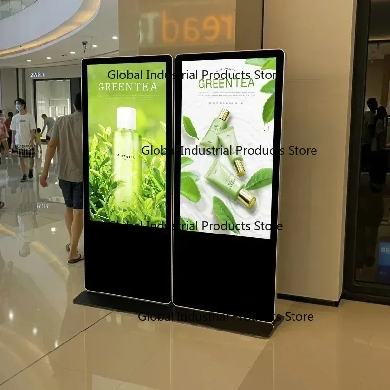 55 Inch Indoor/Outdoor LED Screen LCD Advertising Kiosk Digital Signage and Displays Totem 100/85/75/65/43 Customize