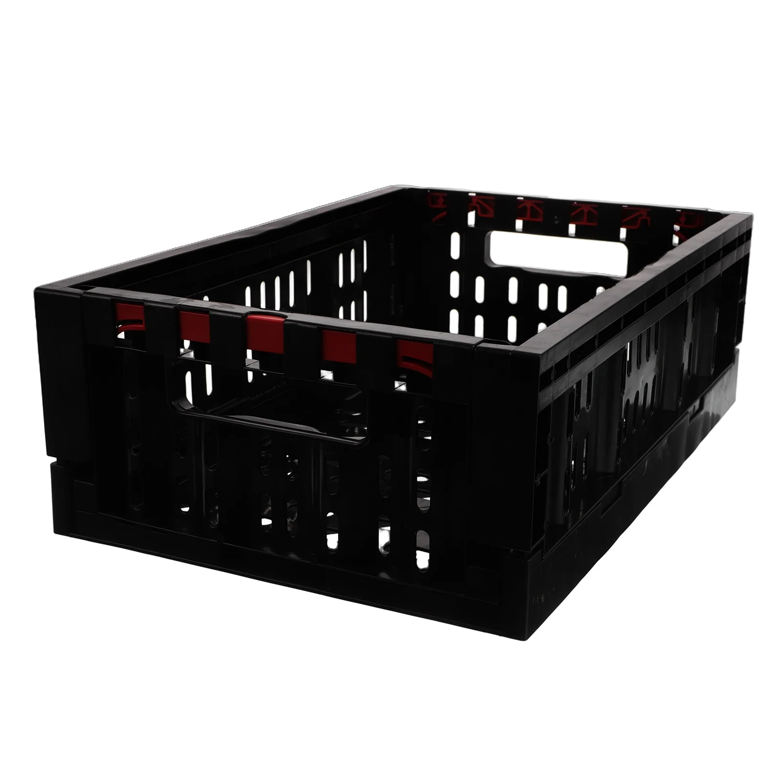 Storage Folding Box Container Plastic Fruit Multifunction Black Collapsible Crate
Storage Folding Box Container Plastic Fruit Multifunction Black Collapsible Crate