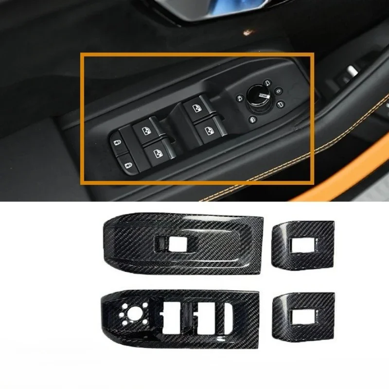 For Lamborghini Urus 2018-2021 Real Dry Carbon Fiber Glass Lift Switch Frame Interior Decoration Modification Accessories
For Lamborghini Urus 2018-2021 Real Dry Carbon Fiber Glass Lift Switch Frame Interior Decoration Modification Accessories