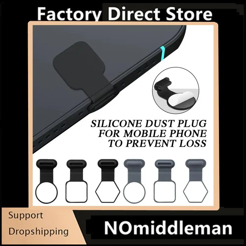 Anti-lost Dust Plug Integrated Charging Port Silicone Plug Protector For Apple Android Phone Type C IPad Airpods IOS Micro USB
Anti-lost Dust Plug Integrated Charging Port Silicone Plug Protector For Apple Android Phone Type C IPad Airpods IOS Micro USB