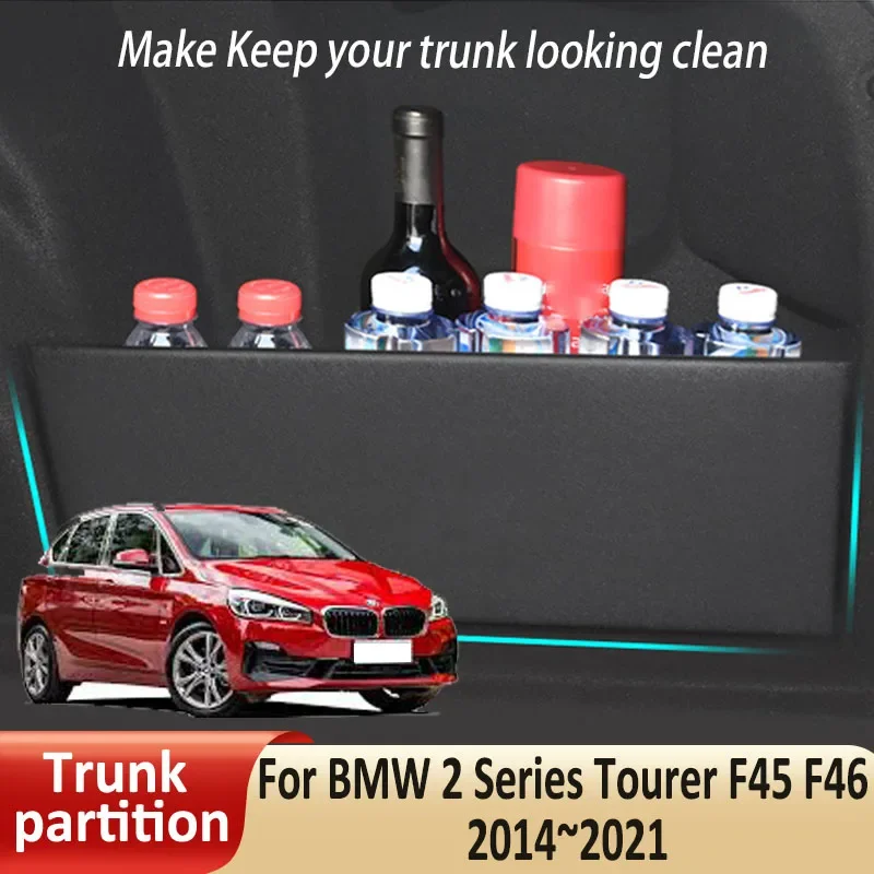 Автомобильный органайзер, боковая перегородка багажника для BMW 2 серии Tourer F45 F46 2014 ~ 2021 Aoto, детали интерьера, аксессуары для багажника, инструменты для хранения
Автомобильный органайзер, боковая перегородка багажника для BMW 2 серии Tourer F45 F46 2014 ~ 2021 Aoto, детали интерьера, аксессуары для багажника, инструменты для хранения