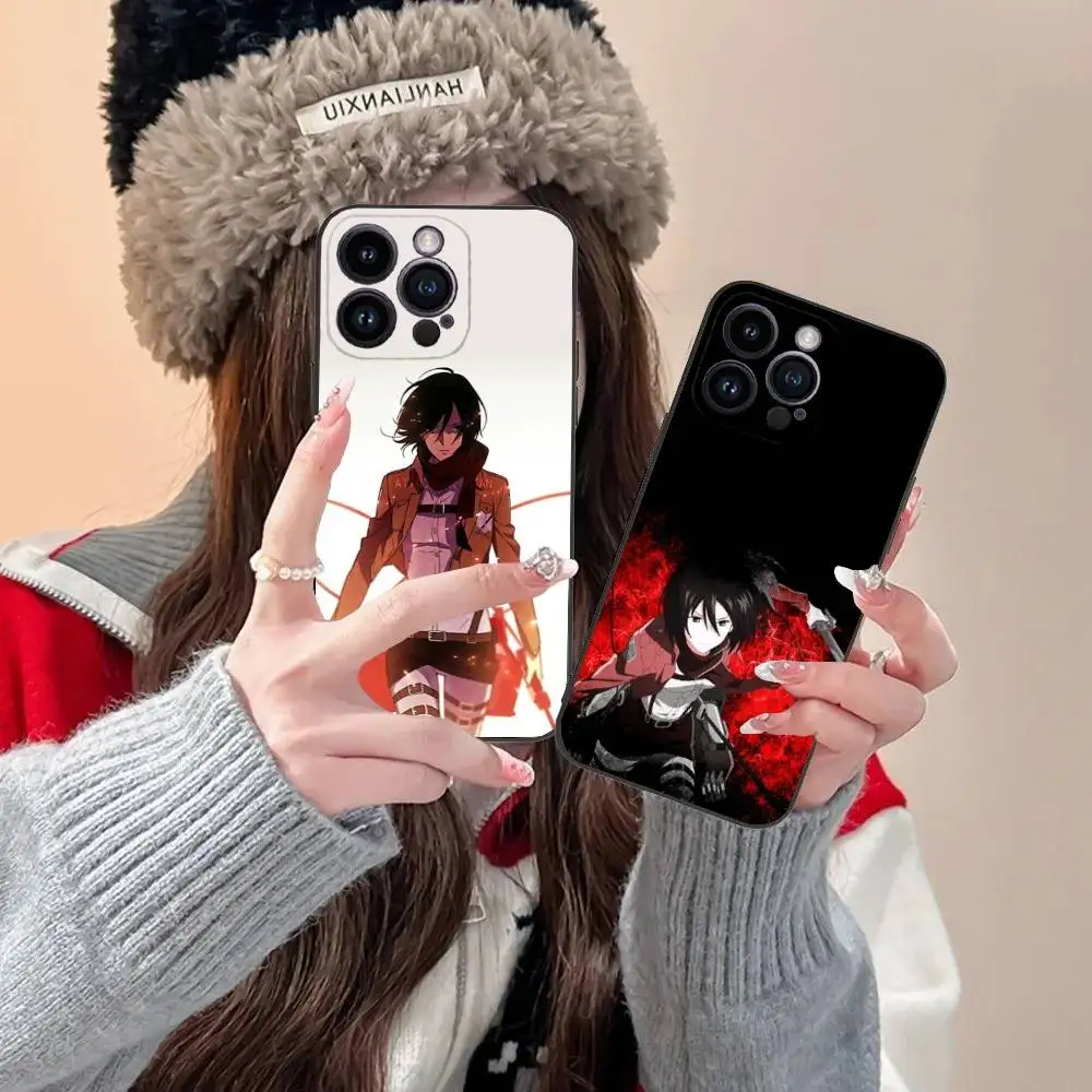 M-Mikasa Ackerman Phone Case For iPhone 16,15,14,13,12,11,Pro,XS,Max,XR,Plus,E,SE4,Mini Black Fashion Cover
M-Mikasa Ackerman Phone Case For iPhone 16,15,14,13,12,11,Pro,XS,Max,XR,Plus,E,SE4,Mini Black Fashion Cover