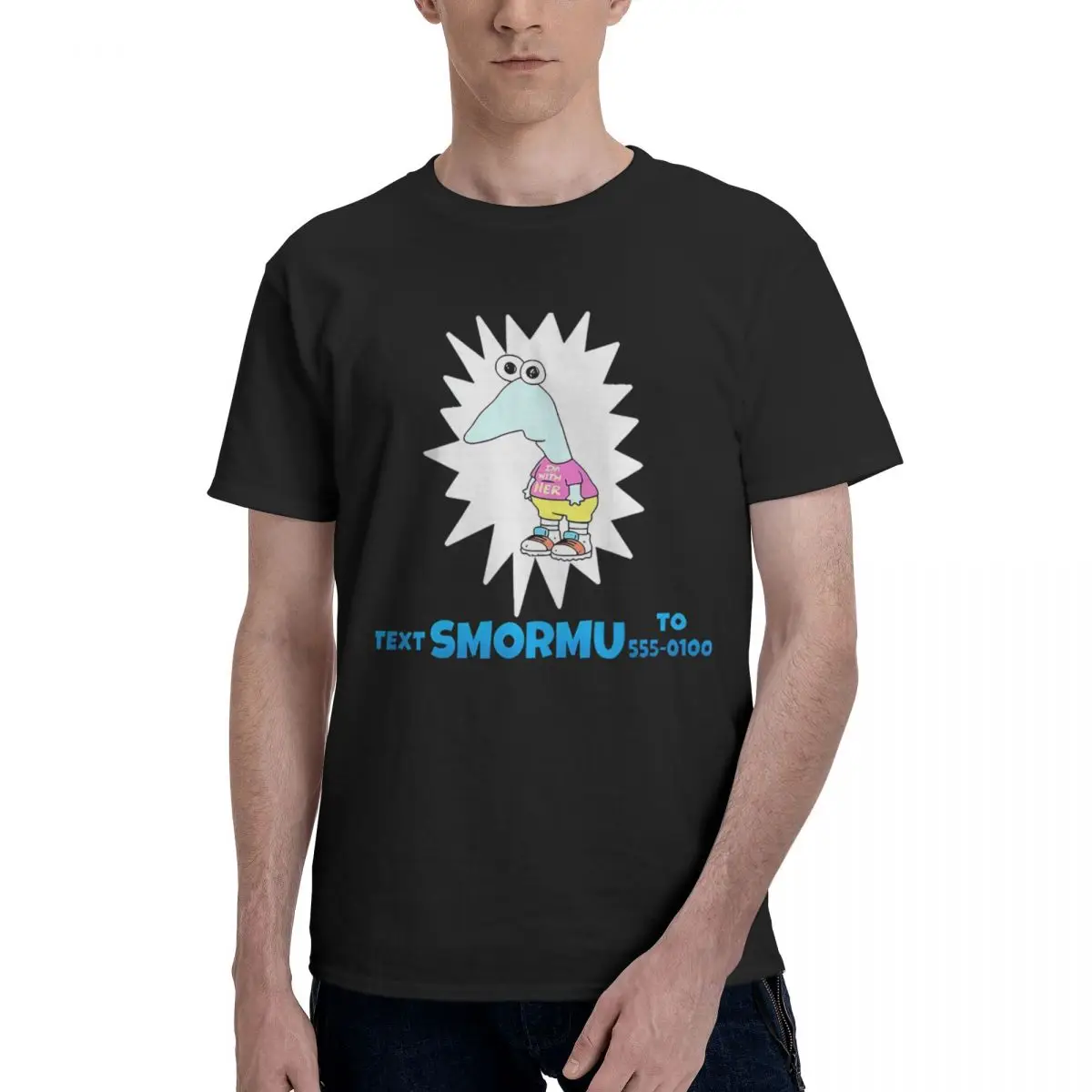 Smormu улыбающиеся друзья 100% хлопок повседневная дышащая удобная рубашка забавные мужские футболки мужская рубашка
Smormu улыбающиеся друзья 100% хлопок повседневная дышащая удобная рубашка забавные мужские футболки мужская рубашка
