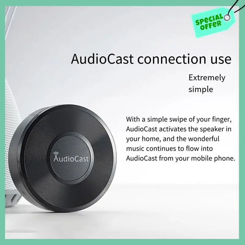 A95Q-Wireless Wifi Music Audio Streamer Receiver Audiocast Ieast Play M5 DLNA For Airplay Audio Adapter Multi Room Streams, Dura
A95Q-Wireless Wifi Music Audio Streamer Receiver Audiocast Ieast Play M5 DLNA For Airplay Audio Adapter Multi Room Streams, Dura