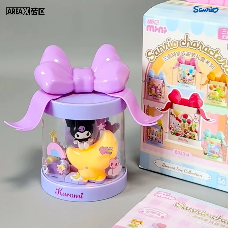 AREA-X Sanrio Sweet Dream Gift Box Series Building Blocks Puzzle Assembly Toy Model Hello Kitty Kuromi My Melody Ornament Gifts
AREA-X Sanrio Sweet Dream Gift Box Series Building Blocks Puzzle Assembly Toy Model Hello Kitty Kuromi My Melody Ornament Gifts