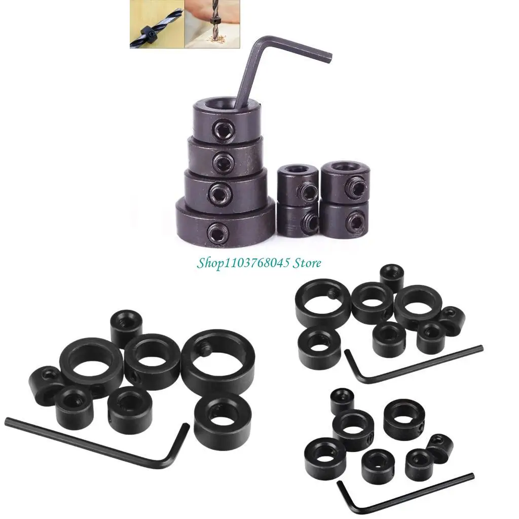 R53F High Strength Steel Drill Stop Rings For Accurate Hole Depth Control Woodworking
R53F High Strength Steel Drill Stop Rings For Accurate Hole Depth Control Woodworking