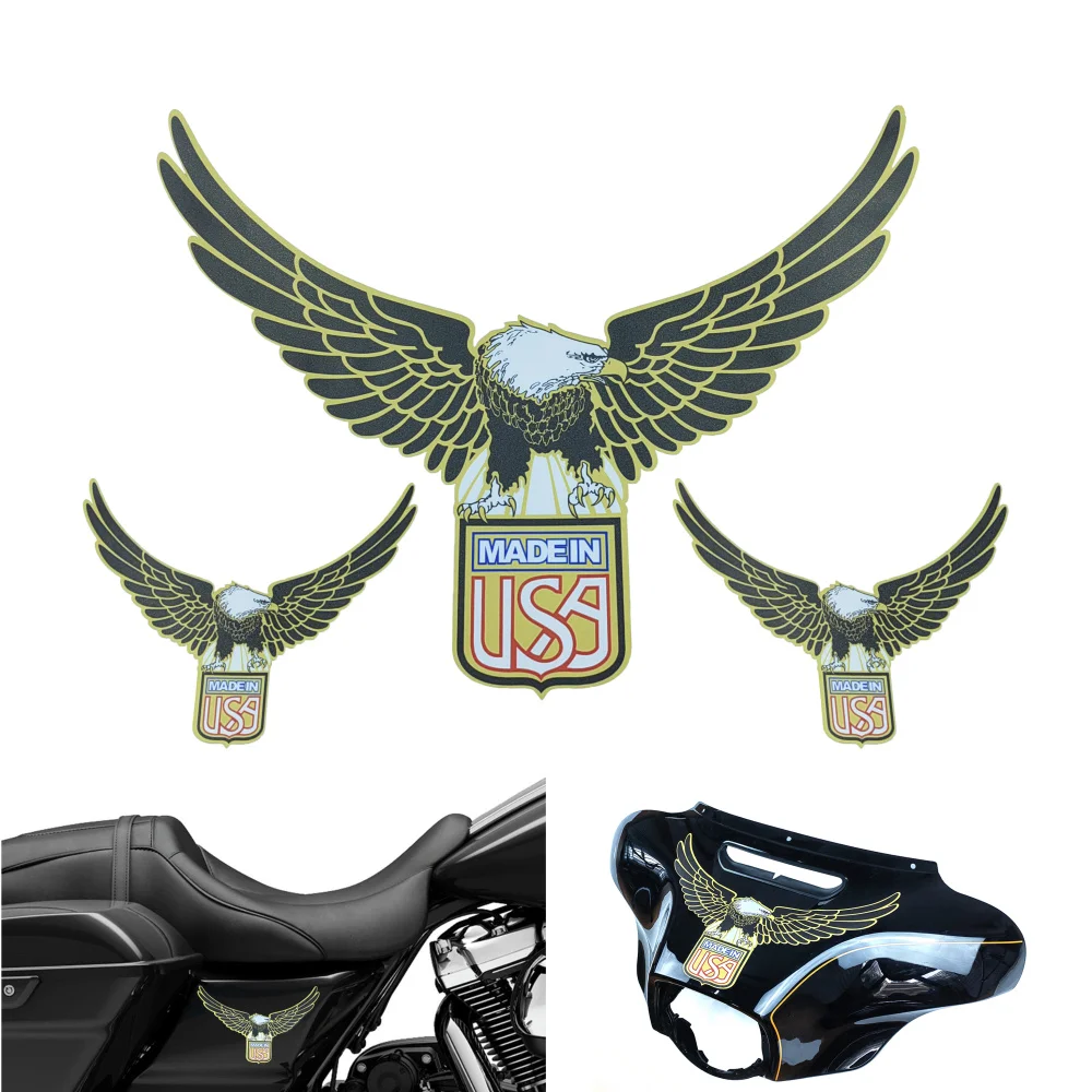 Виниловые наклейки Eagle Для Harley Touring Ultra Electra Glide Street Glide 2014 - 2023
Виниловые наклейки Eagle Для Harley Touring Ultra Electra Glide Street Glide 2014 - 2023