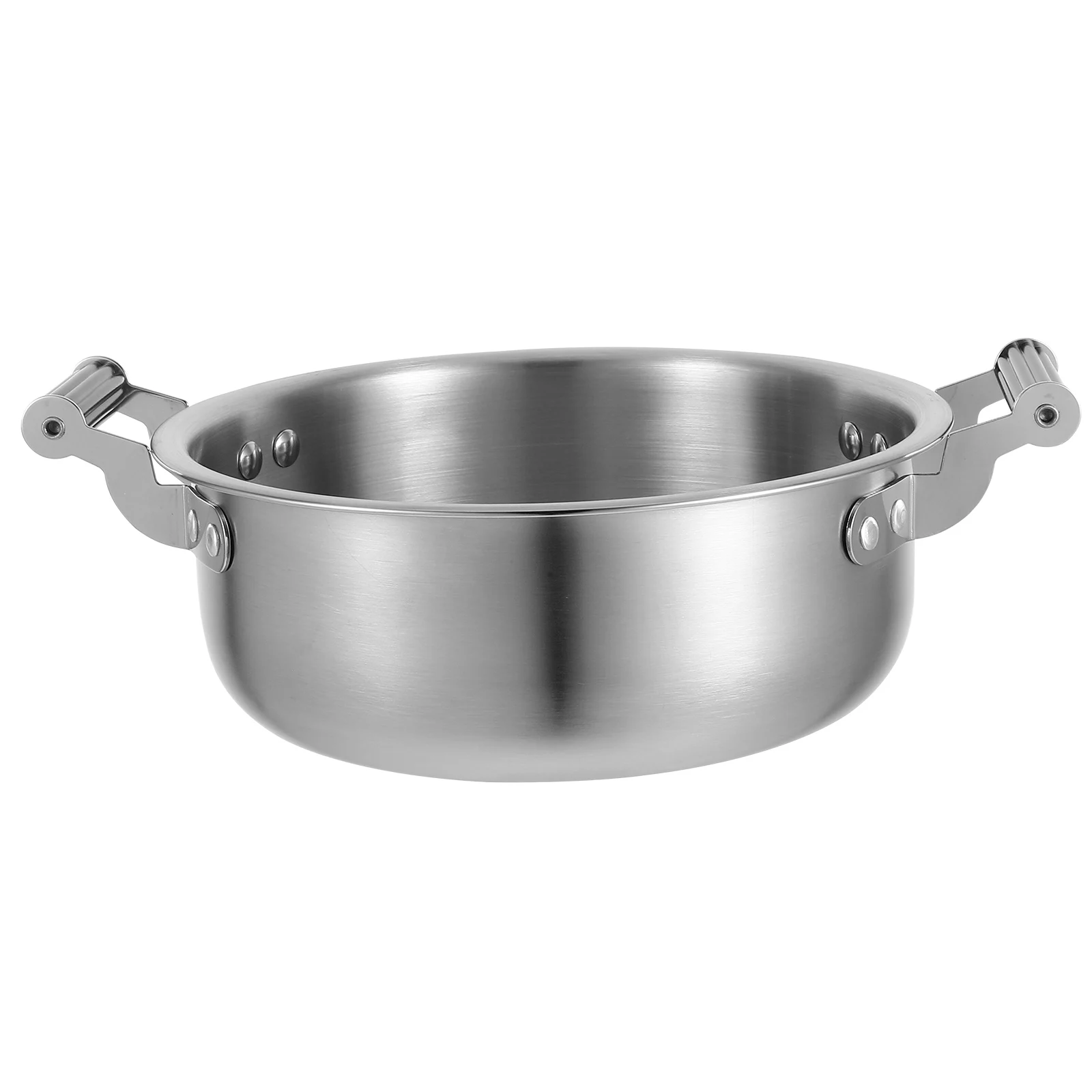 Stainless Steel Double Ear Noodle Pot 1600ml Flat Bottom Cooking Soup Ramen Pasta Induction Stove Stock Pots Kitchen Barware
Stainless Steel Double Ear Noodle Pot 1600ml Flat Bottom Cooking Soup Ramen Pasta Induction Stove Stock Pots Kitchen Barware