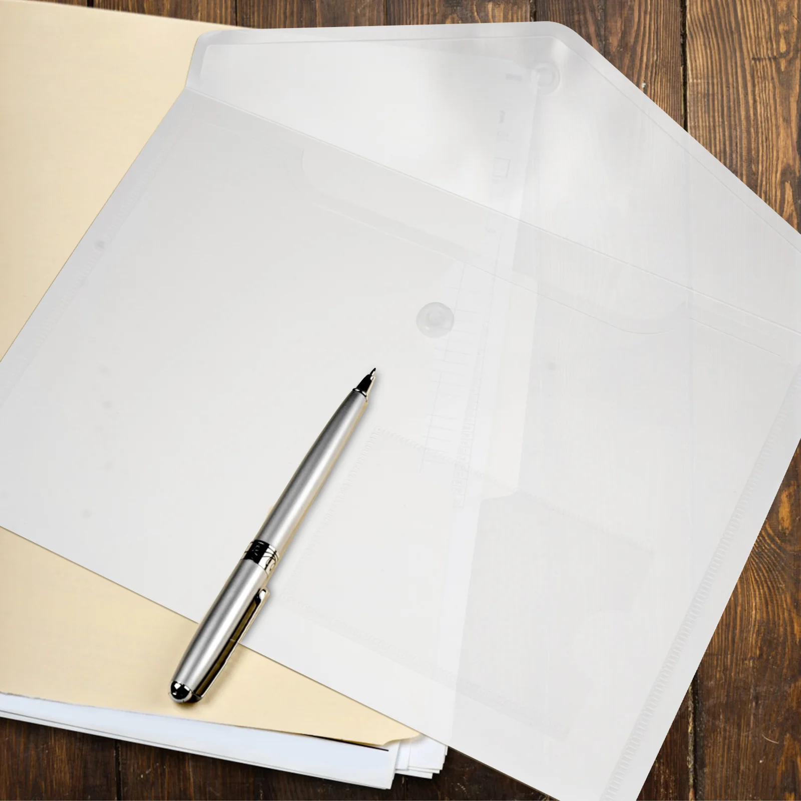 30Pcs Document Folder Tear Proof Waterproof PP Plastic for Office Students Snap Button File Bag Buckle File Bag
30Pcs Document Folder Tear Proof Waterproof PP Plastic for Office Students Snap Button File Bag Buckle File Bag